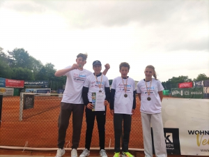 3. Platz beim Landesfinale des Tennis Schulcups!